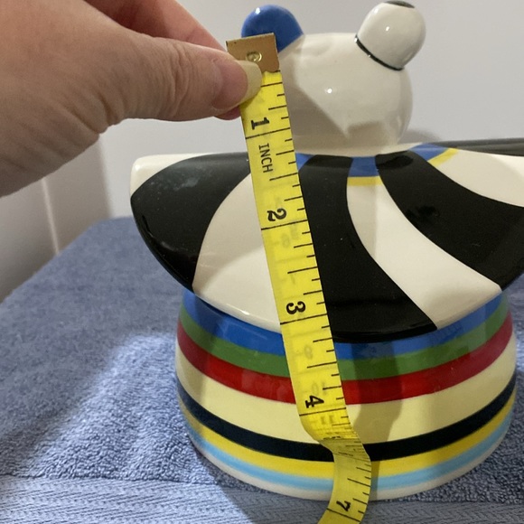 Teddy Bear / Clown Multipurpose Dish w/ Lid - Picture 4 of 8